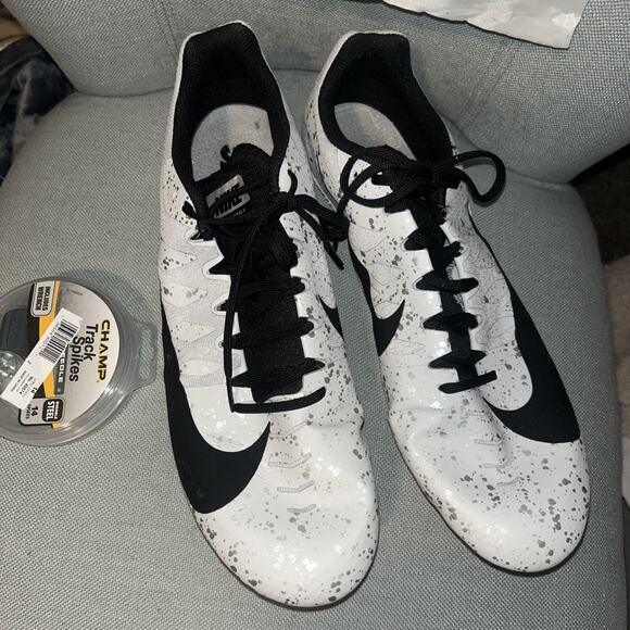 Nike Track And Field Men’s 14 With Spikes And Bag - Picture 1 of 6